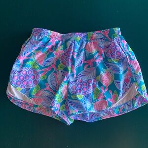 Lilly Pulitzer Luxletic athletic shorts